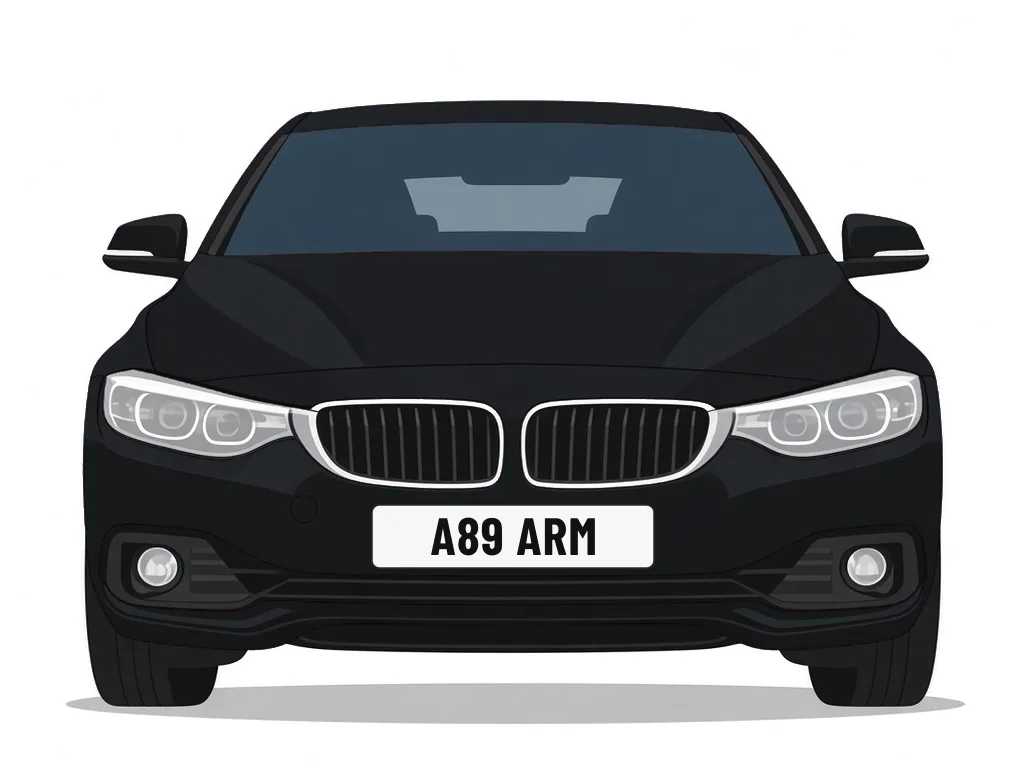 A89 ARM black BMW 4 Series – car details, MOT history and tax status