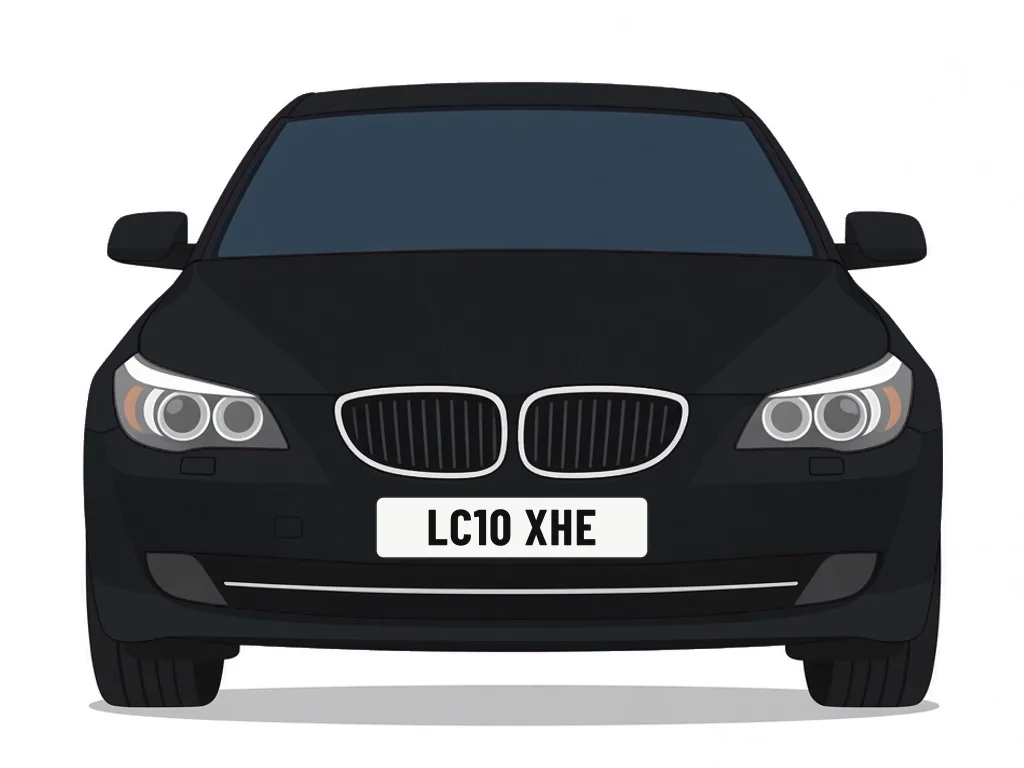 LC10 XHE black BMW 5 Series – car details, MOT history and tax status