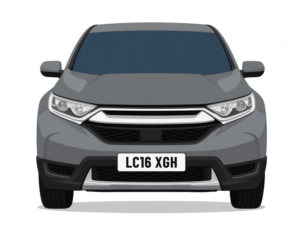 LC16 XGH grey Honda Cr-V – car details, MOT history and tax status