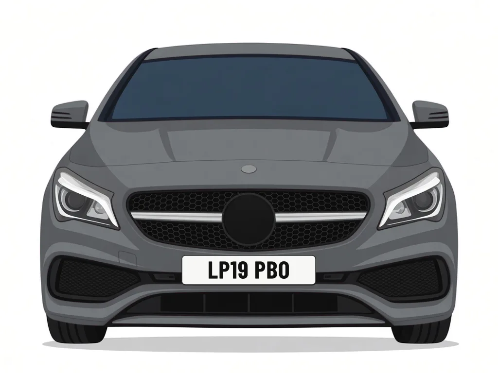 LP19 PBO grey Mercedes-Benz Cla – car details, MOT history and tax status