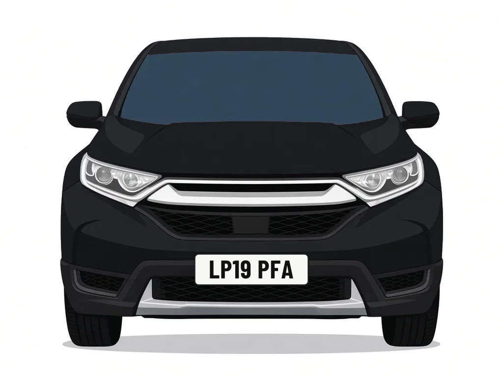 LP19 PFA black Honda Cr-V – car details, MOT history and tax status