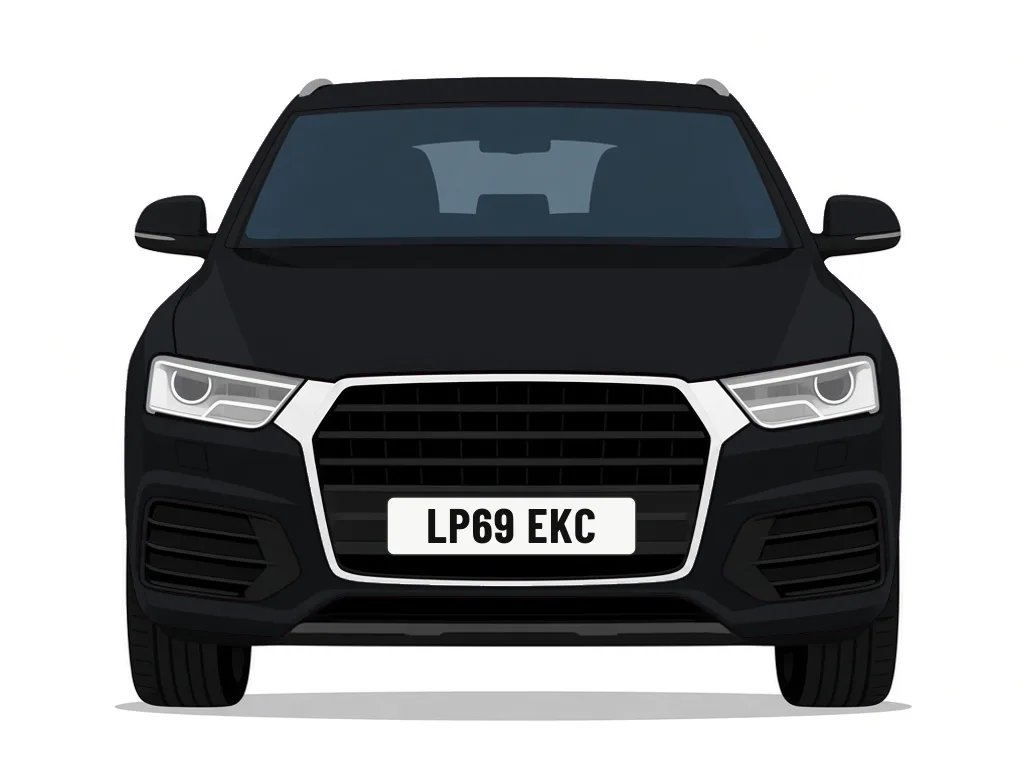 LP69 EKC black Audi Q3 – car details, MOT history and tax status