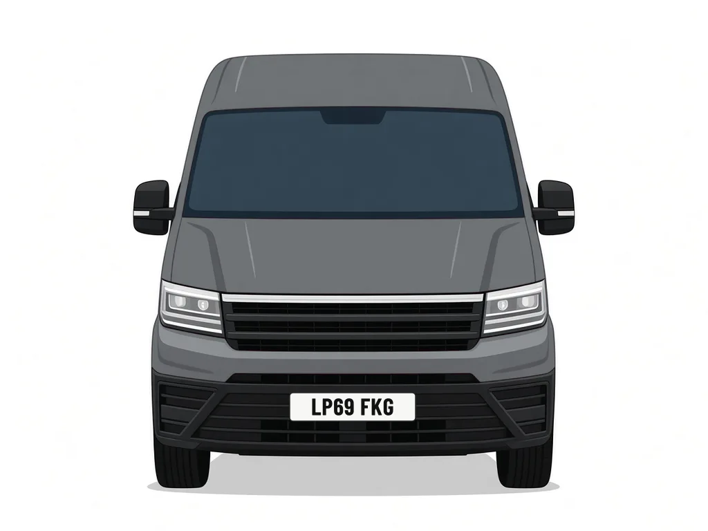 LP69 FKG grey Volkswagen Crafter – car details, MOT history and tax status