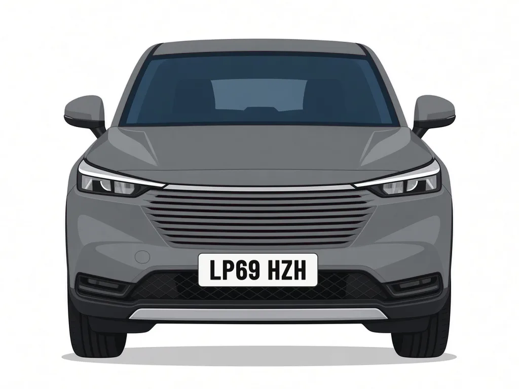 LP69 HZH grey Honda Hr-V – car details, MOT history and tax status