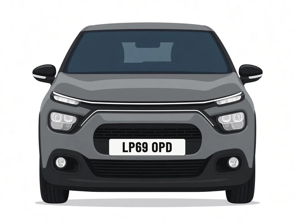 LP69 OPD grey Citroen C3 – car details, MOT history and tax status