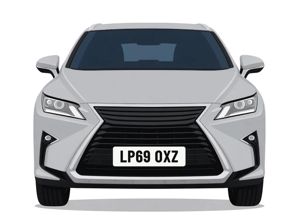 LP69 OXZ silver Lexus Rx – car details, MOT history and tax status