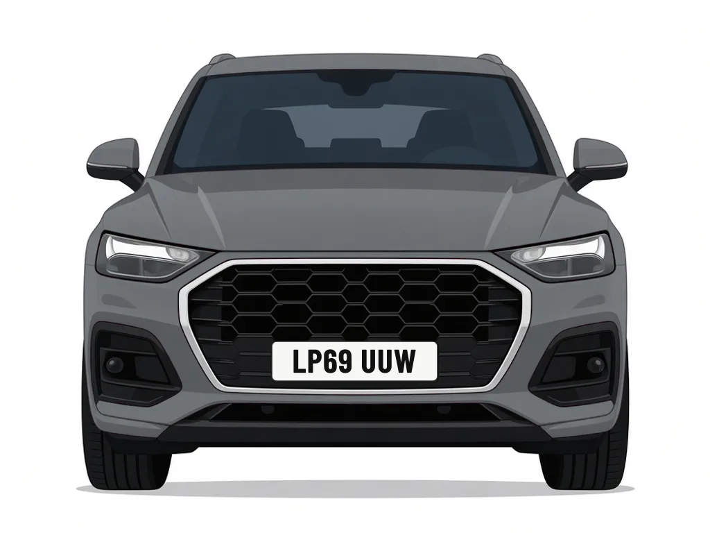 LP69 UUW grey Audi Q5 – car details, MOT history and tax status