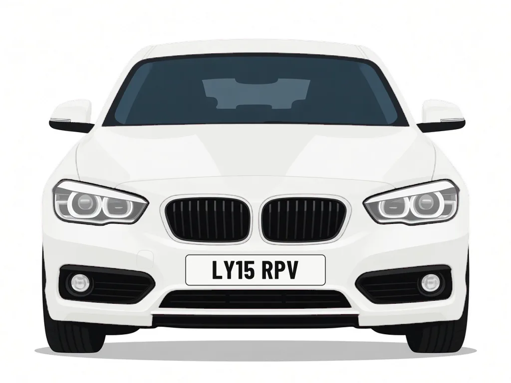 LY15 RPV white BMW 1 Series – car details, MOT history and tax status