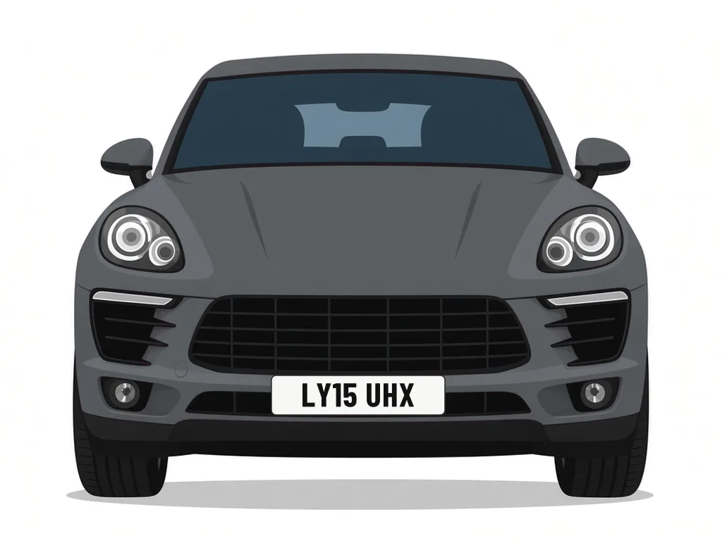 LY15 UHX grey Porsche Macan – car details, MOT history and tax status