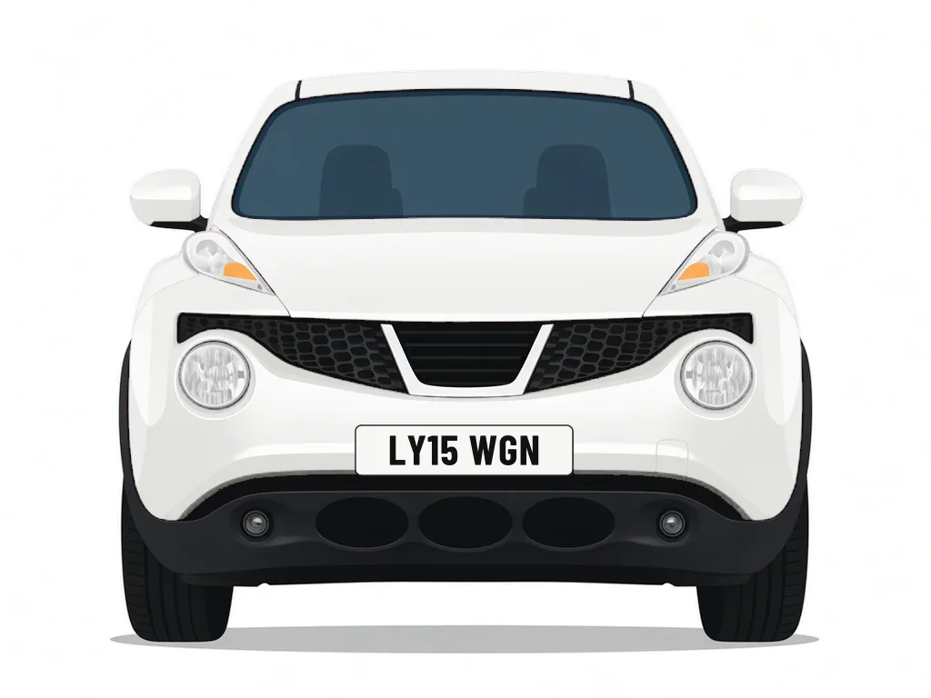 LY15 WGN white Nissan Juke – car details, MOT history and tax status