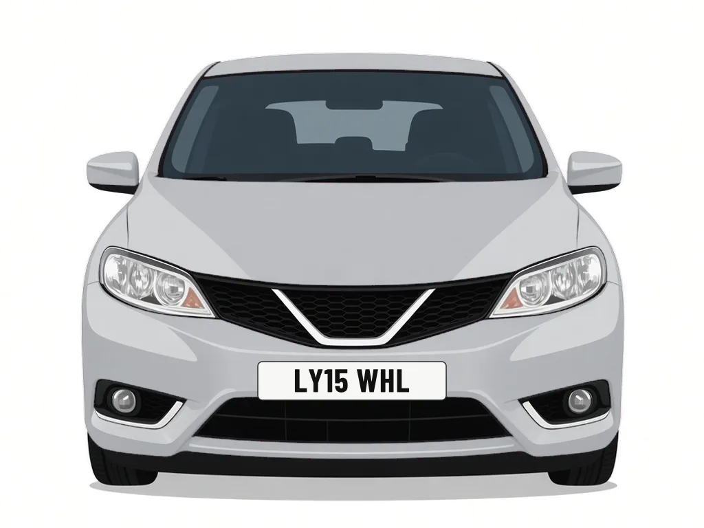 LY15 WHL silver Nissan Pulsar – car details, MOT history and tax status