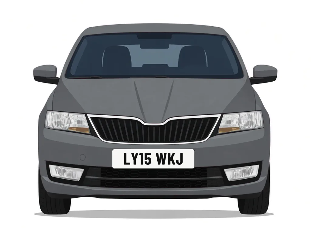 LY15 WKJ grey Skoda Rapid – car details, MOT history and tax status