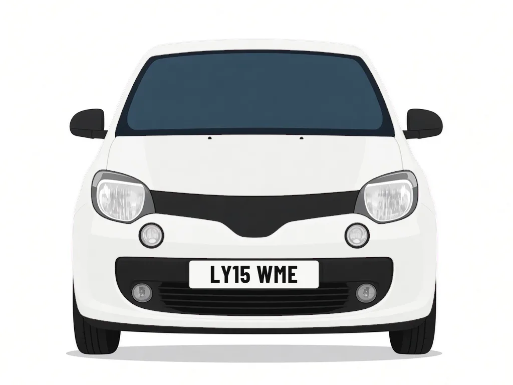 LY15 WME white Renault Twingo – car details, MOT history and tax status
