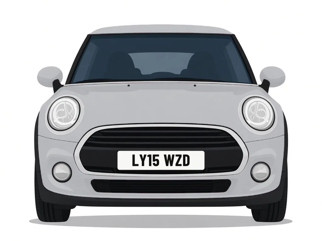 LY15 WZD silver MINI Hatch – car details, MOT history and tax status