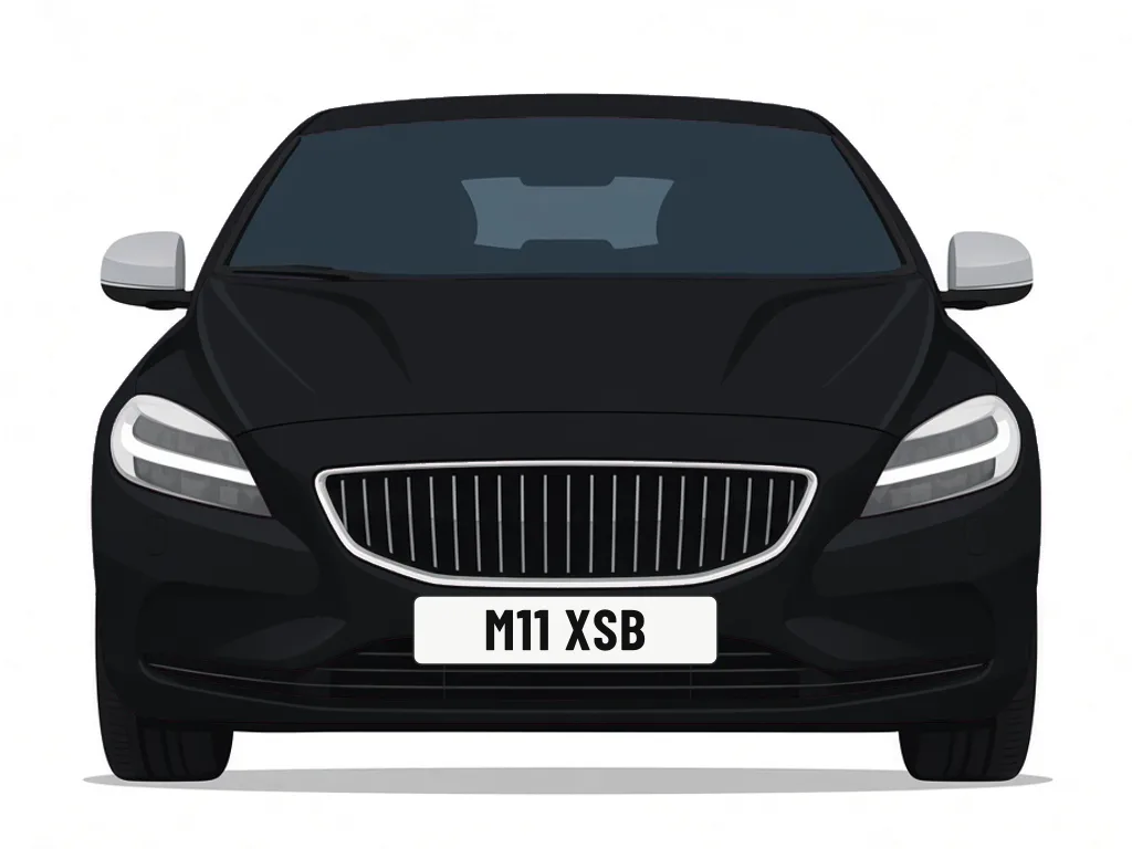 M11 XSB black Volvo V40 – car details, MOT history and tax status