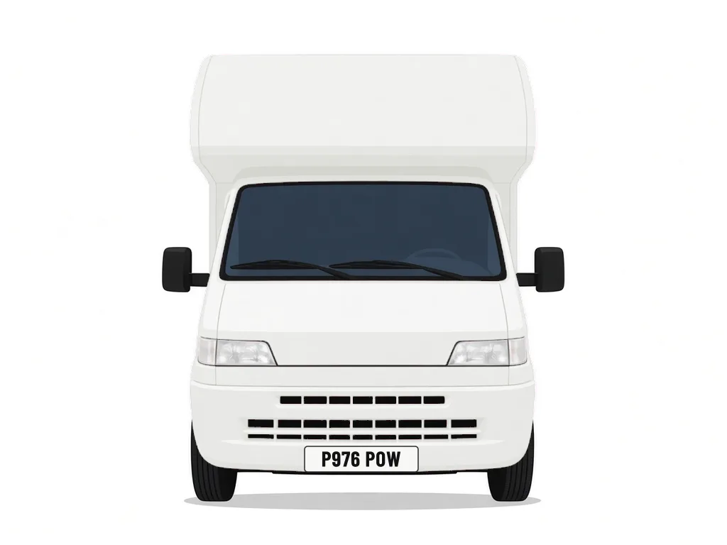 P976 POW white Fiat Ducato – car details, MOT history and tax status