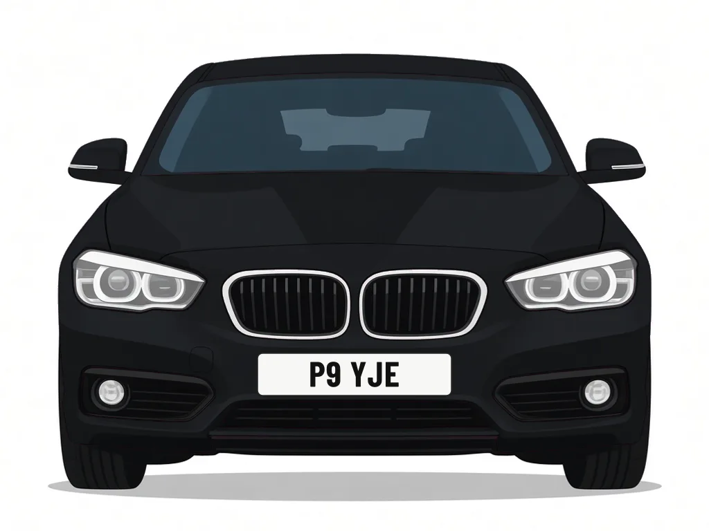 P9 YJE black BMW 1 Series – car details, MOT history and tax status